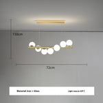 Creative 3D Dining Room Chandelier AI62Decor