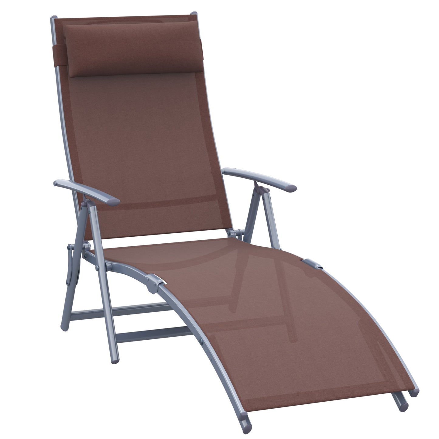 AI62 Decor Steel Frame Sun Lounger