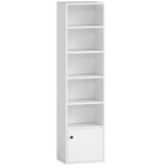 AI62 Decor  6-Tier 156 Cm Tall Bookcase - White