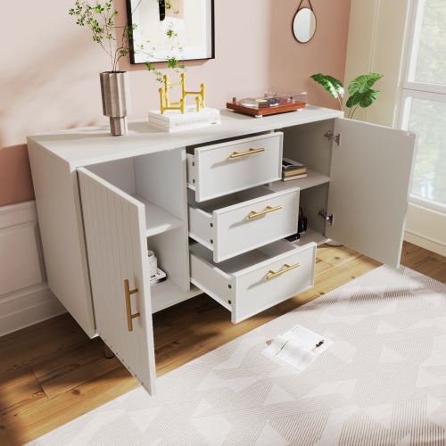 AI62 Decor White Sideboard Cabinet