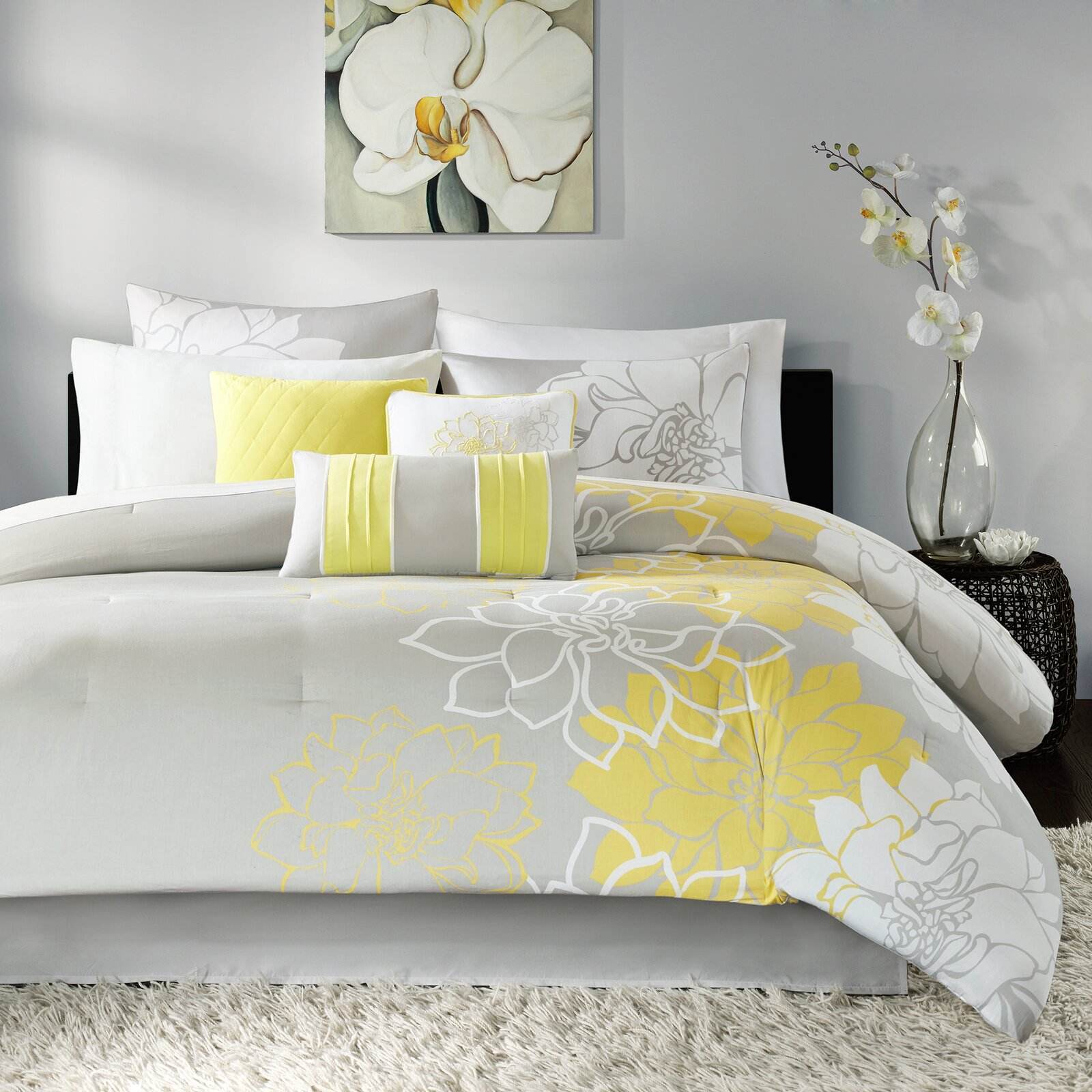 European-Style 4-Piece Jacquard Bedding Set AI62Decor