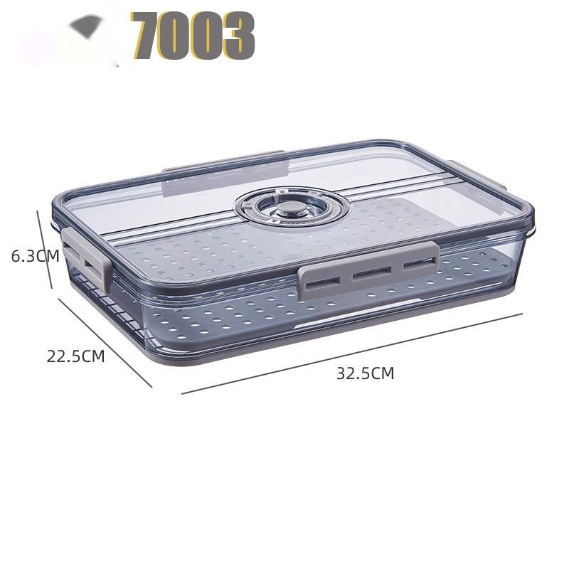 Transparent Refrigerator Storage Box - Food Grade PET AI62Decor