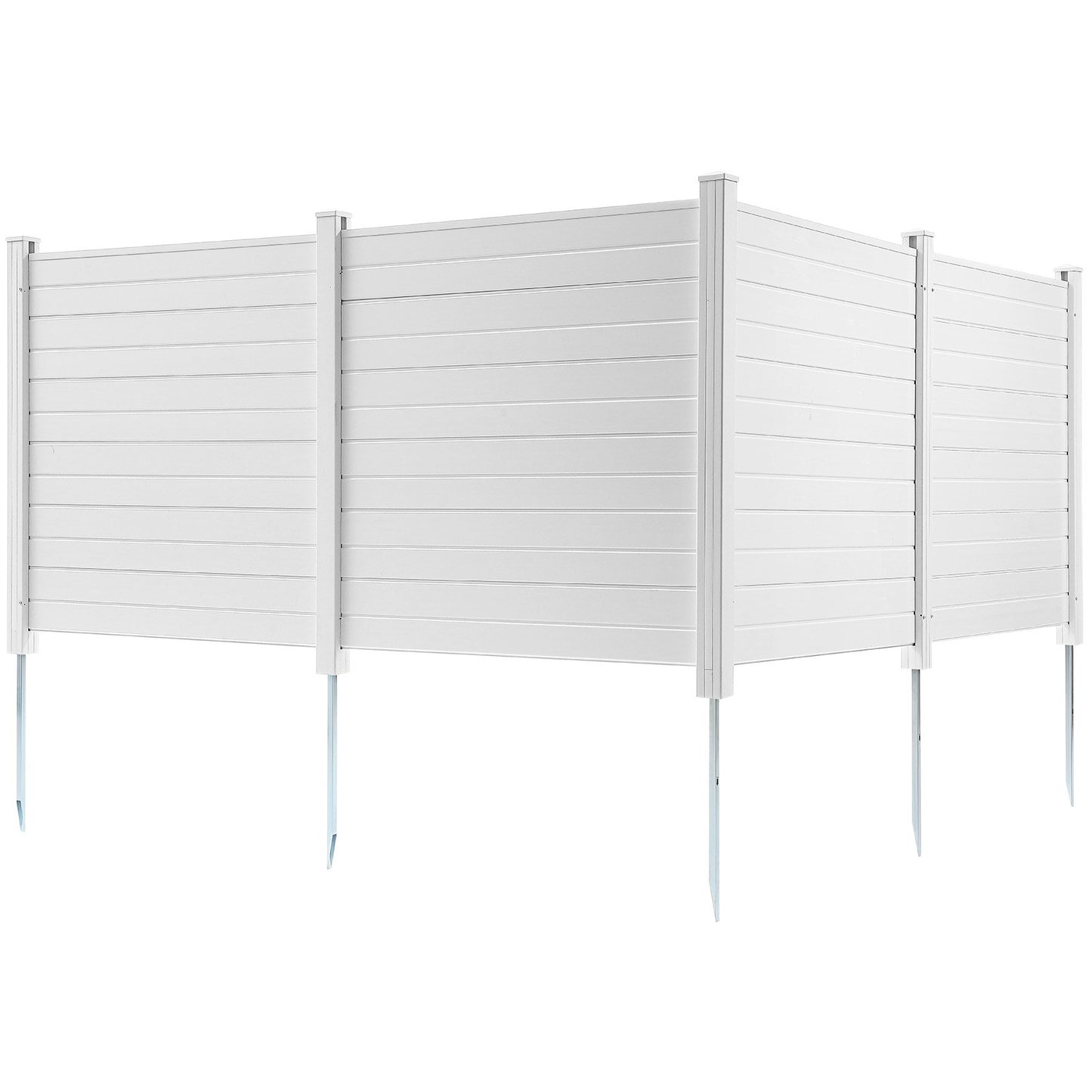 AI62 Decor 4-Panel Outdoor Vinyl Privacy Screen – 50" x 50