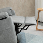 AI62 Decor  Faux Leather 70° Electric Riser Recliner Chair - Grey