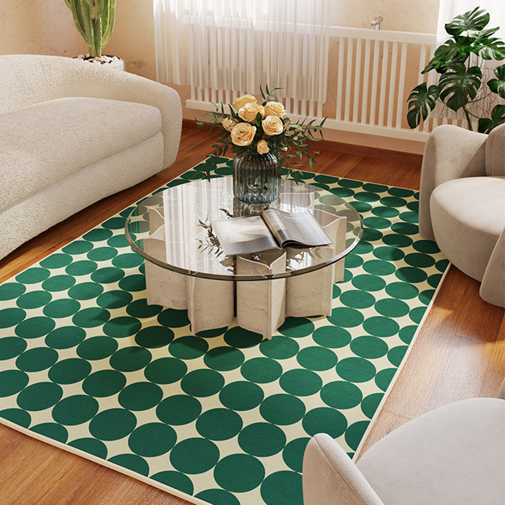 AI62 Decor Checkerboard Rug for Living Room or Cloakroom