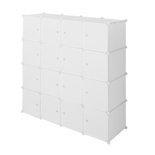 4-Tier 16-Grid Cube Wardrobe Organizer AI62Decor