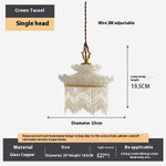 Elegant Tassel Chandelier for Bedroom & Dining Room AI62Decor