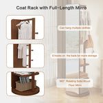 Elegant Full-Length Mirror for Bedroom AI62Decor