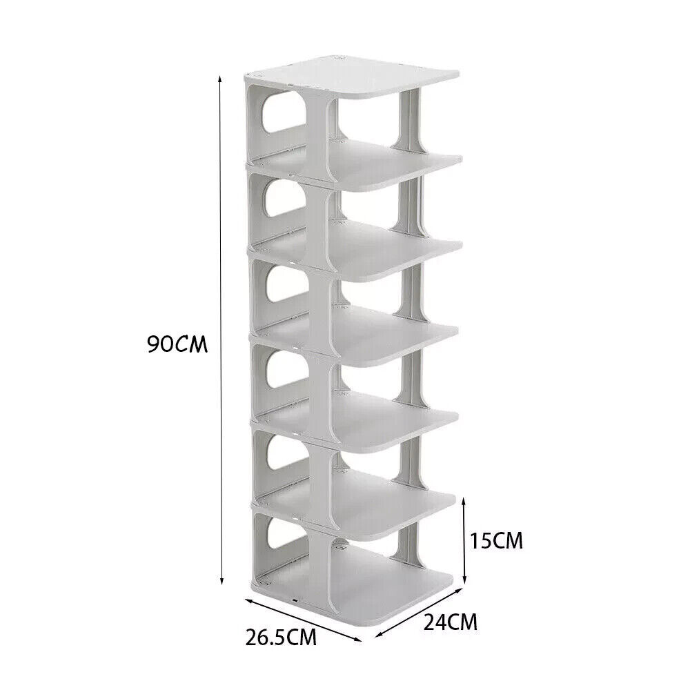 AI62 Decor 7-Tier Shoe Rack & Storage Shelf – Tall Organizer