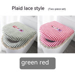 Waterproof 3-Piece Toilet Cushion Seat Set AI62Decor