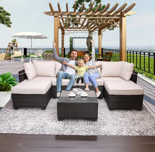 AI62 Decor Outdoor Patio Sofa Furniture Set