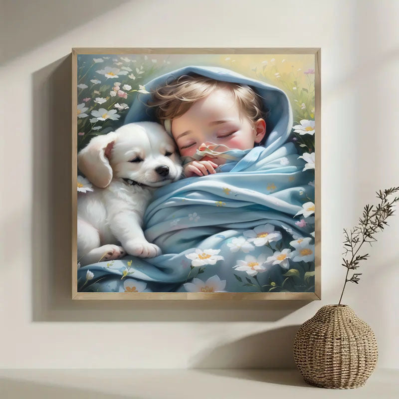 DIY Diamond Painting Art Kit - Full Round Diamond Set AI62Decor