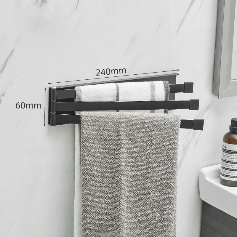 AI62 Decor Nordic Bathroom Non-perforated Towel Rack Bathroom
