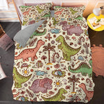 Children’s Cartoon Printed 3-Piece Bedding Set AI62Decor