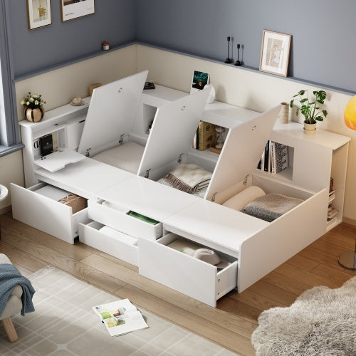 AI62 Decor Children's Single Bed 3ft with Drawers