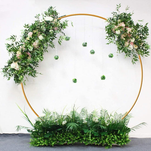 AI62 Decor Gold Hoop Wedding Backdrop Frame 2M