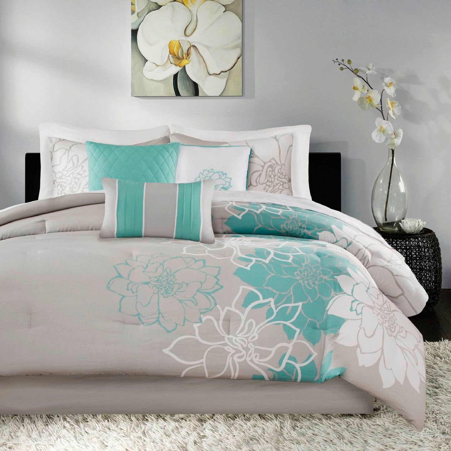 AI62 Decor European-Style 4-Piece Jacquard Bedding Set