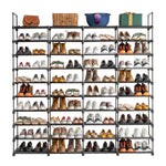 10-Layer Vertical Shoe Rack Organizer for Entryway AI62Decor