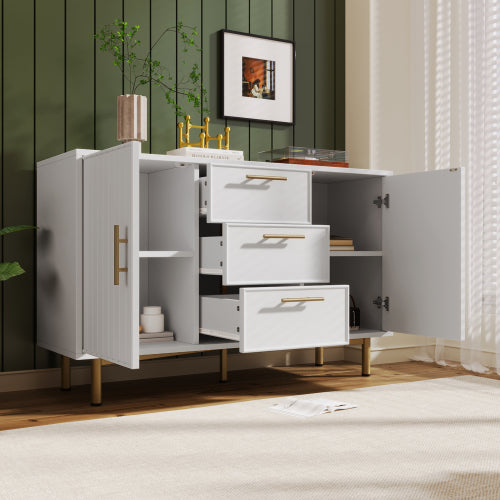 AI62 Decor White Sideboard Cabinet