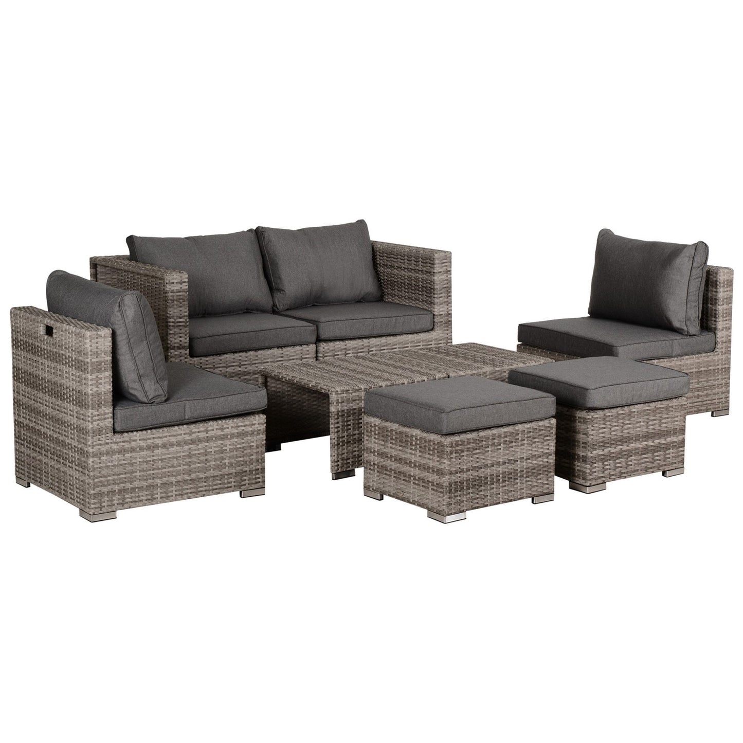 AI62 Decor Rattan Garden Furniture Set