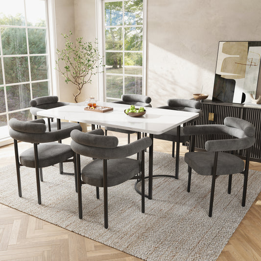 AI62 Decor  Modern Velvet Dining Chairs