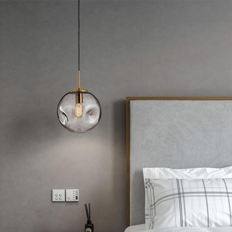 AI62 Decor Creative Glass & Iron Chandelier for Restaurants