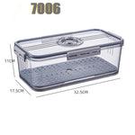Transparent Refrigerator Storage Box - Food Grade PET AI62Decor