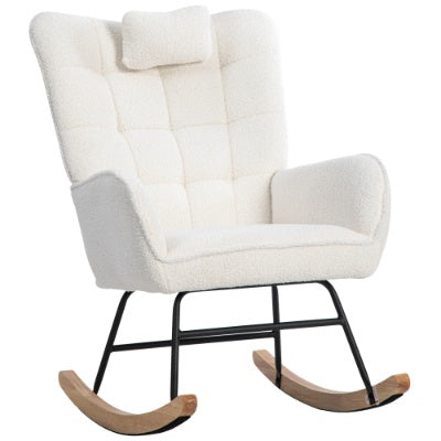 AI62 Decor Rocking Recliner Chair with Cushion – Cozy Lounger
