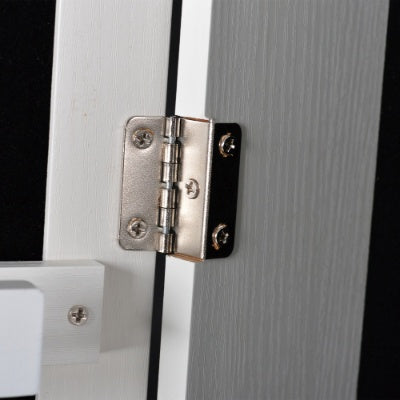 Full-Length 360° Swivel Jewelry Cabinet Mirror AI62Decor