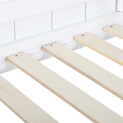 AI62 Decor White Mid-Sleeper Cabin Bed