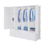 4-Tier 16-Grid Cube Wardrobe Organizer AI62Decor
