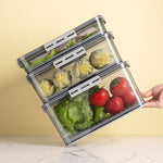 Transparent Refrigerator Storage Box - Food Grade PET AI62Decor