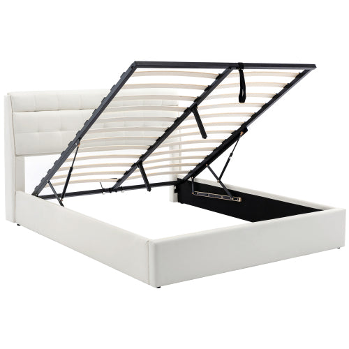 AI62 Decor Hydraulic King Bed with Storage