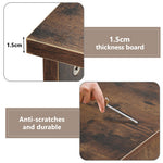 L-Shaped Corner Computer Desk with Storage AI62Decor