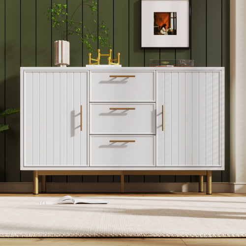 AI62 Decor White Sideboard Cabinet