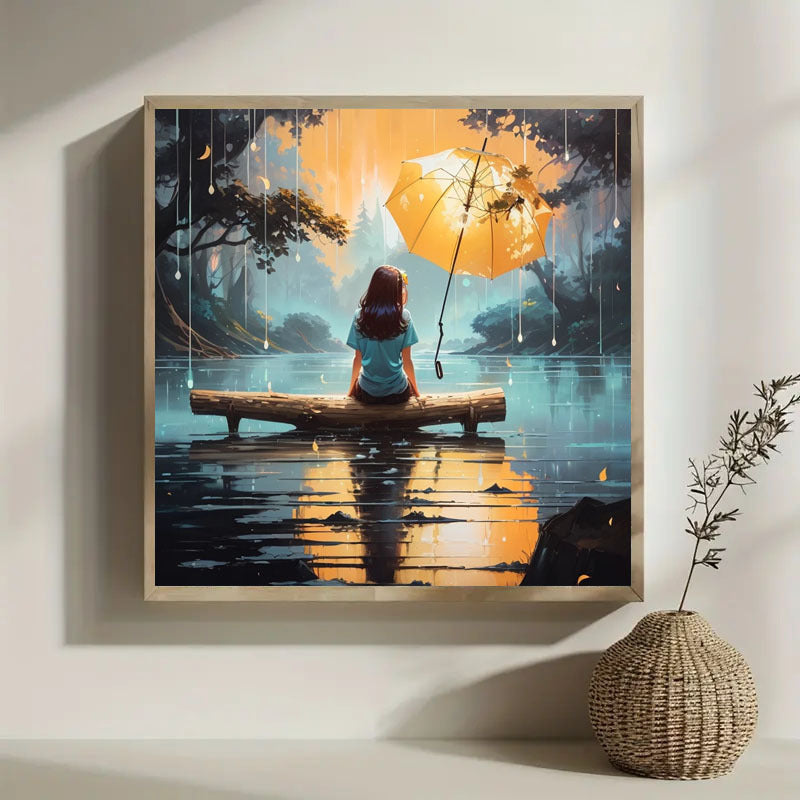 DIY Diamond Painting Art Kit - Full Round Diamond Set AI62Decor