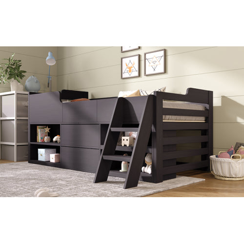 AI62 Decor Kids 3ft Single Cabin Bed with Storage