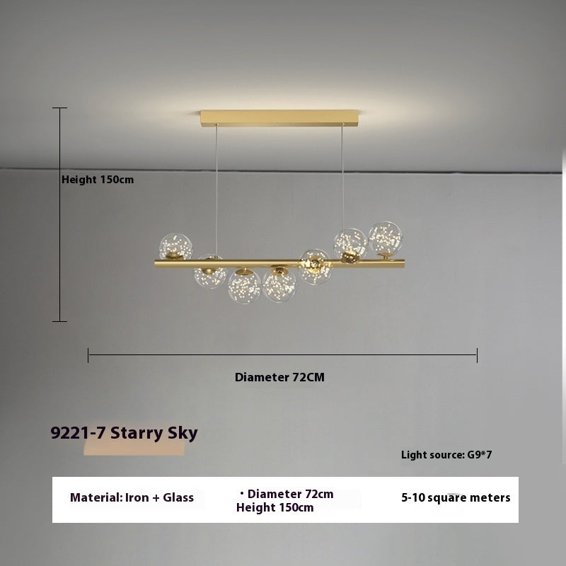 AI62 Decor Creative 3D Dining Room Chandelier