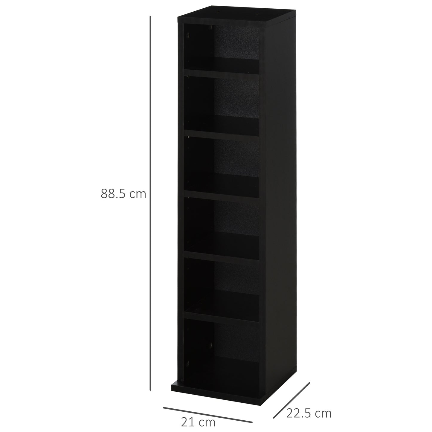 AI62 Decor  Set of 2 CD Media Display Shelves