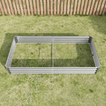 Metal Raised Garden Bed Kit for Flowers & Vegetables AI62Decor
