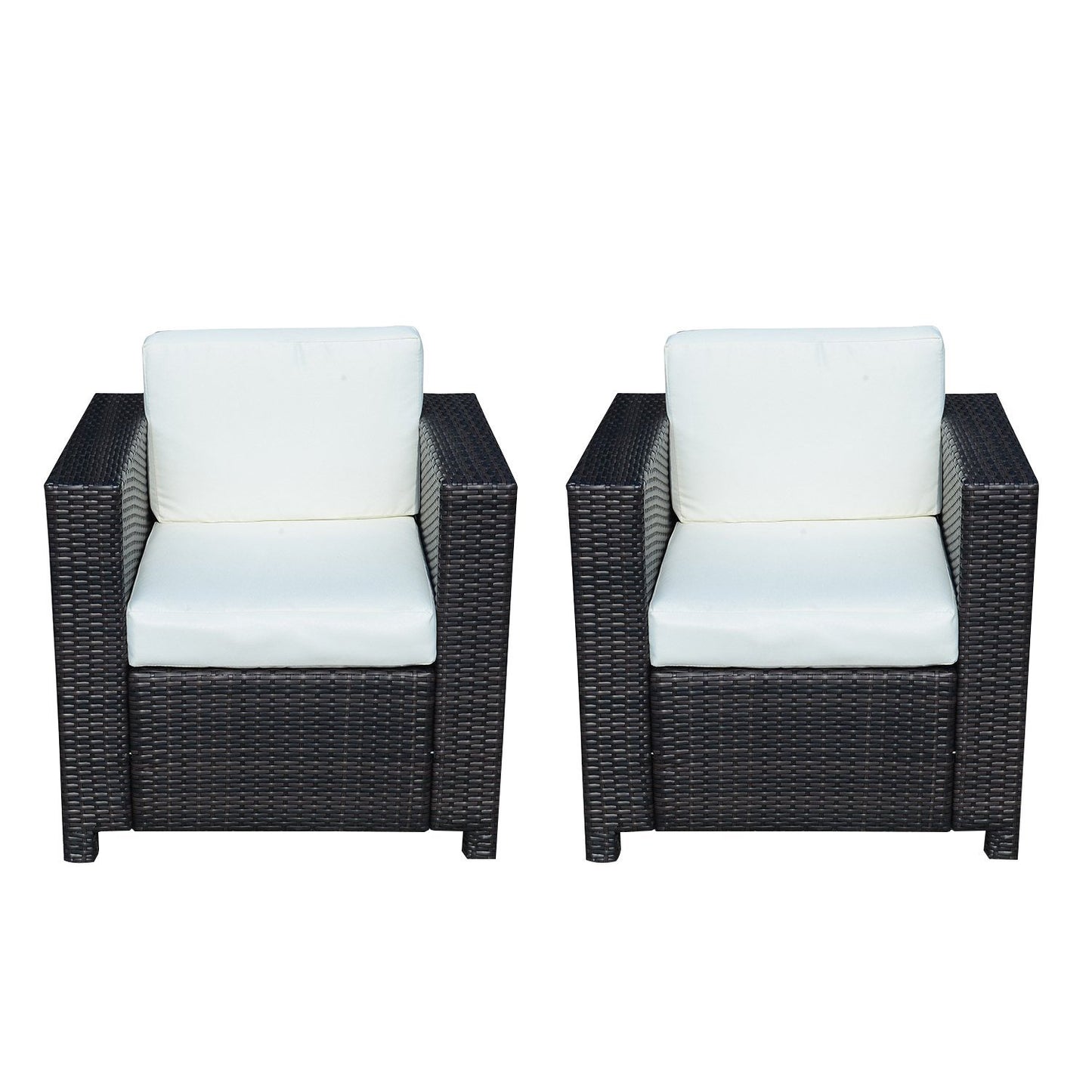 AI62 Decor Rattan Single Seater Garden Chair