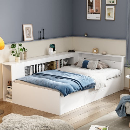 AI62 Decor Children's Single Bed 3ft with Drawers