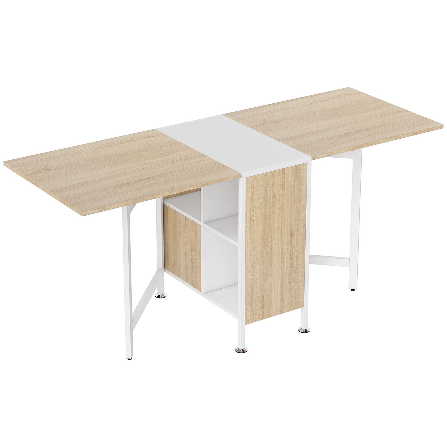 AI62 Decor Compact Drop Leaf Dining Table