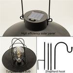 Solar Waterproof Hanging Lantern for Outdoor Garden AI62Decor