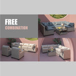 7-Piece Outdoor Patio Sofa Furniture Set AI62Decor
