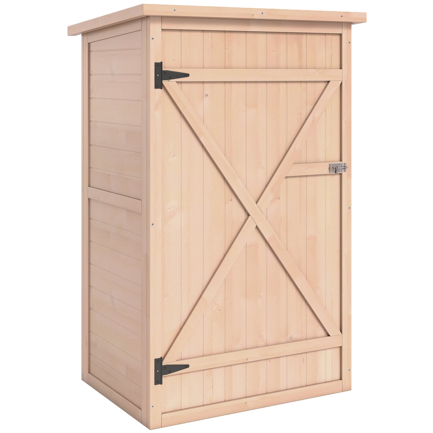 AI62 Decor Wooden Garden Storage Shed