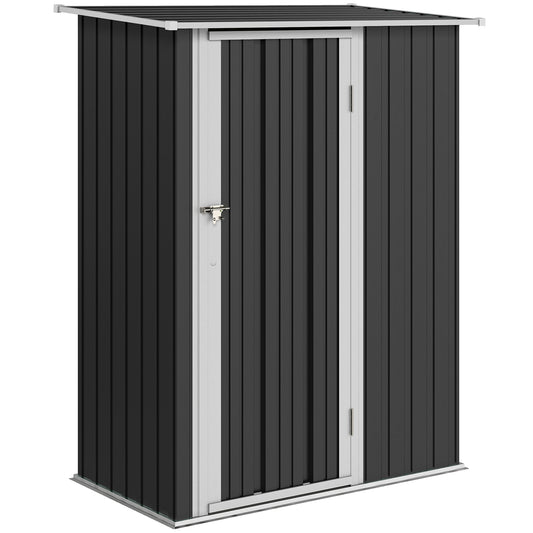 AI62 Decor Lockable Metal Shed for Tools and Equipment