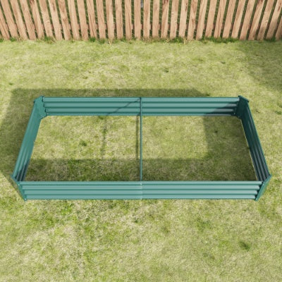 AI62 Decor Metal Raised Garden Bed Kit for Flowers & Vegetables