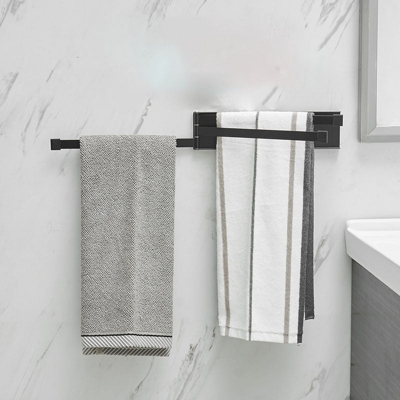 AI62 Decor Nordic Bathroom Non-perforated Towel Rack Bathroom