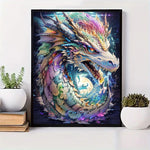 DIY Diamond Painting Art Kit - Full Round Diamond Set AI62Decor